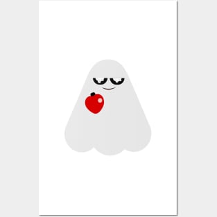 Cute Halloween Ghost Boo Posters and Art